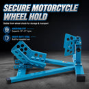 Motorcycle Front Wheel Chock for 10" - 21" Tyres