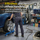 Adjustable Tire Wheel Dolly – 150kg Capacity