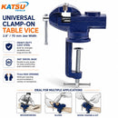 Universal Clamp-On Table Vice 2.8" 70mm, 360°
