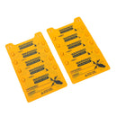 10 Pack Electric Fence Warning Signs, Plastic
