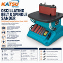 Oscillating Belt and Spindle Sander 500W – Bench