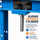 12 Ton Pneumatic Hydraulic Workshop Press, Hand &