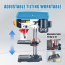 Bench Pillar Drill Press 350W + 13mm Chuck + 5