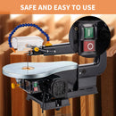 Scroll Saw 16 Inch 85W with 45° Tiltable Metal
