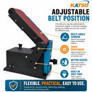 400W Bench Belt and Disc Sander – 150mm Disc, 100