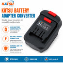 Battery Adapter Converter Compatible with Famous