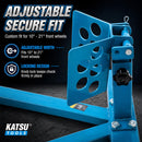 Motorcycle Front Wheel Chock for 10" - 21" Tyres