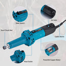 Die Grinder 710W, 6mm Locking Nut Chuck, Compact