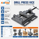Quick Release Drill Press Vice 3" 75mm, Cast Steel