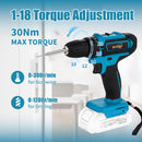 KATSU FIT-BAT 21V Cordless Drill Driver 10mm