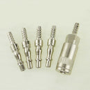 5PCs 1/4" BSP Air Line Compressor Hose Quick