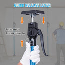 2 Pack Telescopic Quick Support Rod 40-60cm Steel