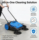 Manual Push Sweeper 1050mm Width, 55L Container, 2