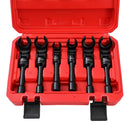 6 PCs Flex-Head Crows Foot Line Wrench Set 3/8"