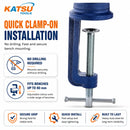 Universal Clamp-On Table Vice 2.8" 70mm, 360°