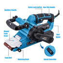 900W Handheld Belt Sander, 76x533mm with Dust Bag