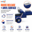 2 in 1 Quick Release Bench Vice 3.3" Swivel