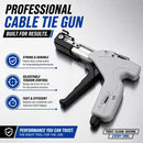 Stainless Steel Cable Tie Gun, Metal Zip Tie