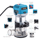 Electric Hand Trimmer Wood Router 710W Compact