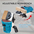 140W Mini Disc Sander 125mm 6 Sandpapers for Wood