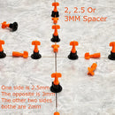 Tile Leveling System 500pcs Pack Reusable Tile