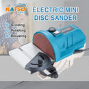 140W Mini Disc Sander 125mm 6 Sandpapers for Wood
