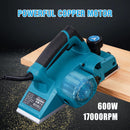 Electric Planer 600W, Handheld Corded Wood Planer
