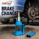 4 Ton Double Ram Welded Hydraulic Bottle Jack