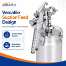 Air Paint Spray Gun, 1000ml 1.5mm Copper Nozzle