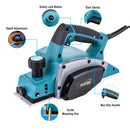 Electric Planer 600W, Handheld Corded Wood Planer