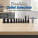12-Piece Blind Hole Inner Bearing Puller Kit with