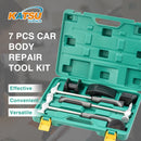 7-Piece Car Body Panel Dent Repair Tool Set