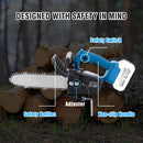 21V Brushless Cordless Chainsaw 10 Inch Handheld