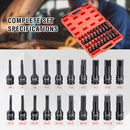 1/2-Inch Drive Impact Hex Allen Bit Socket Set 20