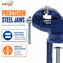 Universal Clamp-On Table Vice 2.8" 70mm, 360°