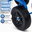 Rolling Garden Cart, Workshop Stool Trolley, 360°