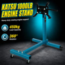 Engine Stand 1000 lb 450kg, Durable Steel Frame