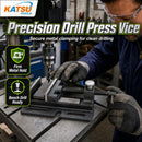Quick Release Drill Press Vice 5" 125mm, Cast
