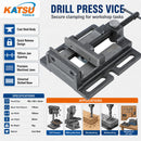 Quick Release Drill Press Vice 4" 100mm, Cast