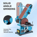 375W Bench Belt and Disc Sander, 150mm Disc, 100 x