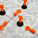 Tile Leveling System 500pcs Pack Reusable Tile