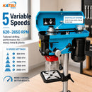 Bench Pillar Drill Press 350W + 13mm Chuck + 5