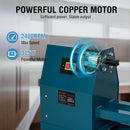 Wood Lathe 375W Double Guide Framed Wood Turner