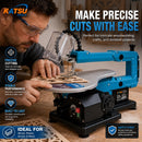 Scroll Saw 406mm – Adjustable Worktable, Variable