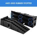 KATSU 2PCS Heavy Duty Plastic Garage Workshop Car