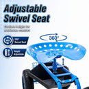Rolling Garden Cart with Extendable Steering
