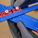 4-in-1 Drilling Positioning Ruler 350mm/13.8"