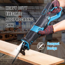 Reciprocating Saw 900W, 22mm Stroke Length, 2800