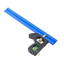 Combination Carpentry Square 300mm, Aluminum