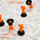 Tile Leveling System 500pcs Pack Reusable Tile